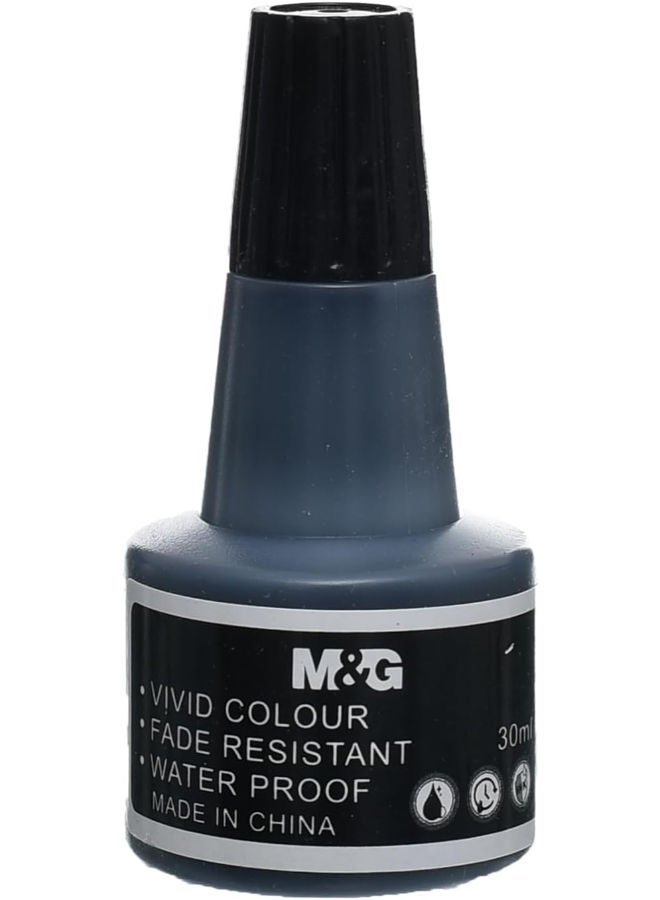 M&G Stamping Pad Ink Refill Ink for Clear, Long-Lasting Office Stamp Impressions - Image 1