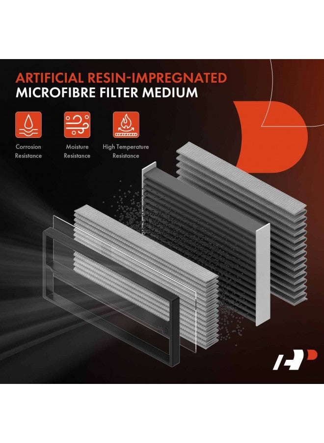 A-Premium A-Premium Engine Air Filter Compatible with Honda Vehicles - Civic 2016 2017 2018 2019 2020 2021 2022 2023, HR-V 2023 - Naturally Aspirated Only - L4 2.0L - Replace# 17220-5BA-A00  - Image 2