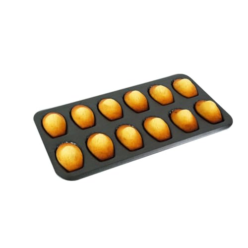 Gobel Non-Stick 12 Madeleines Baking Sheet - 9 1/16" x 8 7/8" - Image 5