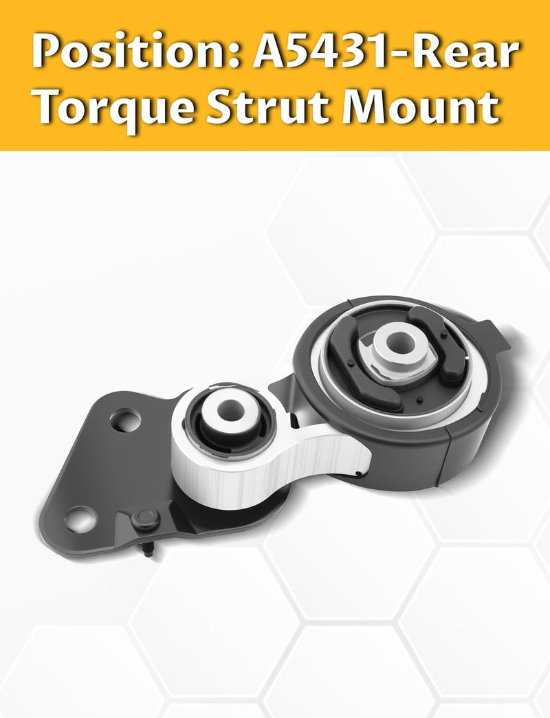 Mardarth Engine Motor & Transmission Mount Set for Ford Edge - Image 5