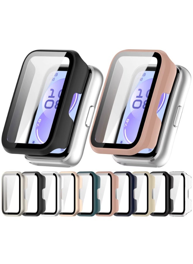 A 3D protective cover for the Huawei Band 11   made from highly transparent, scratch-resistant polycarbonate material that offers high responsiveness.PINK - Image 2