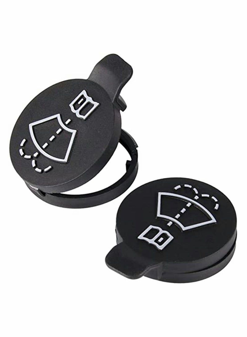 KASTWAVE Windshield Wiper Washer Fluid Reservoir Tank Black Bottle Cap Reusable Anti dust and spill Sealed for Buick Cadillac Chevrolet - Image 1
