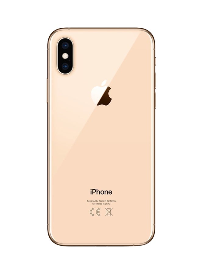 ابل  آيفون Xs مع تطبيق فيس تايم بذاكرة داخلية سعة 256 جيجابايت يدعم تقنية 4G LTE، لون ذهبي - Image 3