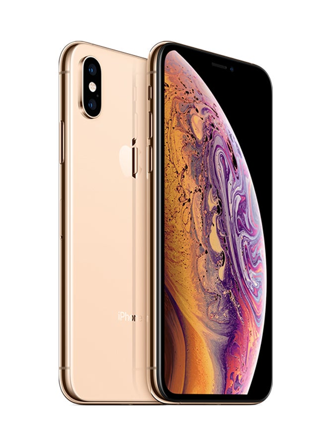 ابل  آيفون Xs مع تطبيق فيس تايم بذاكرة داخلية سعة 256 جيجابايت يدعم تقنية 4G LTE، لون ذهبي - Image 5