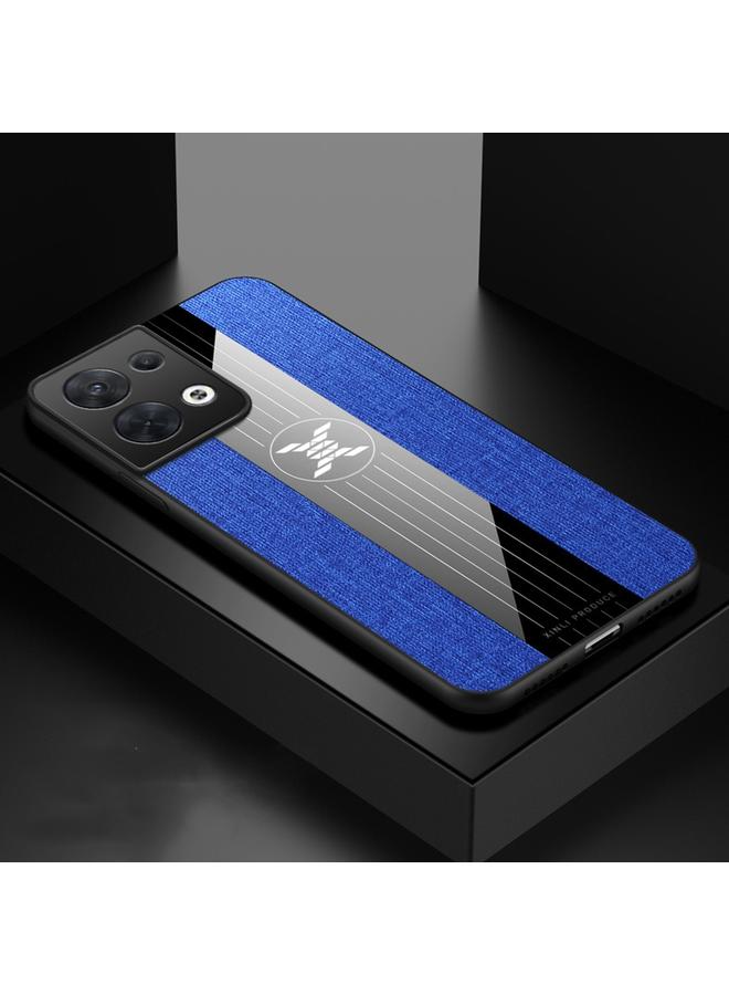 The Bros Case For OPPO Reno8 Pro+ Stitching Cloth Textue Shockproof TPU Phone Case