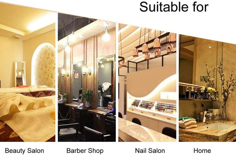 klarako Hair Dryer Holder, Wall Mount Spiral Blow Dryer and Hair Care Tool Stand Rack Hanger Space Saver Organizer for Bathroom Washroom Storage - Image 4