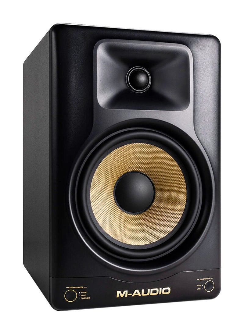 M-Audio - M-Audio Forty Eighty 8-inch Powered Studio Monitor 150W Bi-amped Active Studio Monitor with 8" Woofer, 1.25" Tweeter, Bluetooth, and DSP - Each - Image 1