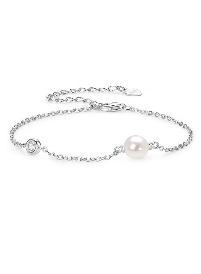 KUYING Simple Natural Freshwater Pearl Bracelet - Image 4