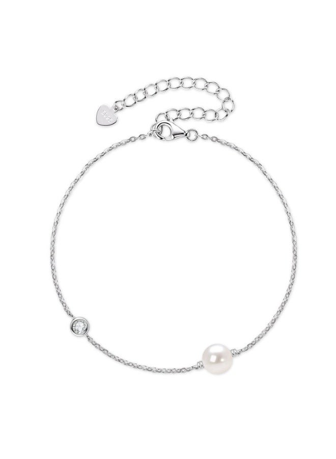KUYING Simple Natural Freshwater Pearl Bracelet - Image 1