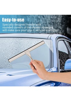 Stainless Steel Squeegee for Shower Glass Doors, Bathroom Slip Handle - pzsku/Z5B9C014739E133B0E7B0Z/45/_/1651766409/bc4045a4-b597-44f7-b13b-62cfbae99220