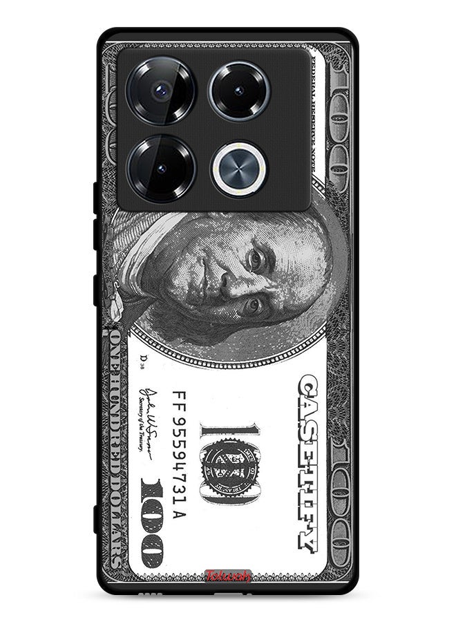 Tolwak Infinix Note 40 Pro Plus 5G Protective Case Cover Dollar Pattern - Image 1