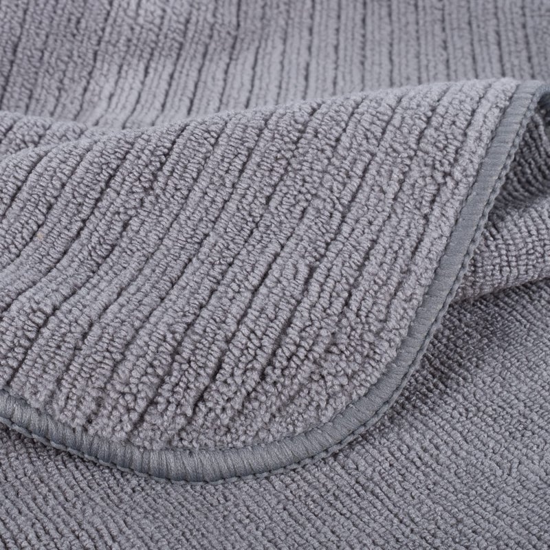 POLYTE Premium Microfiber All-Purpose Ribbed Terry Kitchen Towel, 12 Pack (Blue, Gray, Teal, 16x28 in) - Image 4