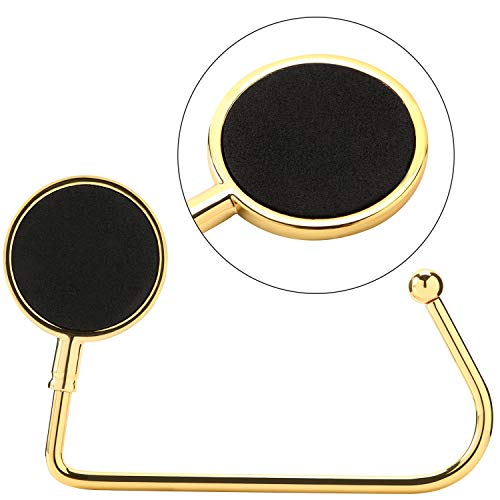 Sunshane 5 Pieces Christmas Stocking Holders Mantel Hooks Hanger Christmas Safety Hang Grip Stockings Clip for Christmas Party Decoration (Gold) - Image 4