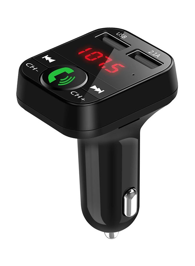 Car Audio Modulator Wireless BT Handsfree FM With USB Auto Charge - Image 1