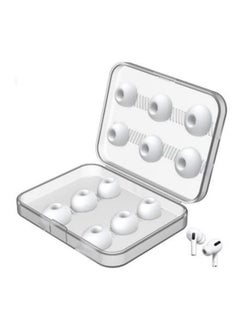 12 Pieces Replacement Ear Tips For Airpods Pro/Airpods Pro 2, 2nd Generation With Noise Reduction Hole, Silicon Ear Buds Tips With Portable Storage Box - pzsku/Z5B9C707ED379A7BE9F0DZ/45/_/1724937347/82758330-de80-451e-b8e8-3d230afdf59f