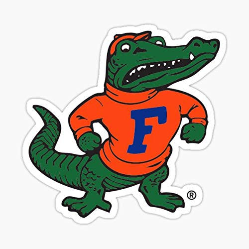 Florida Gators Vintage Albert Sticker  Sticker Graphic  Waterproof  Fade Resistant Die Cut
