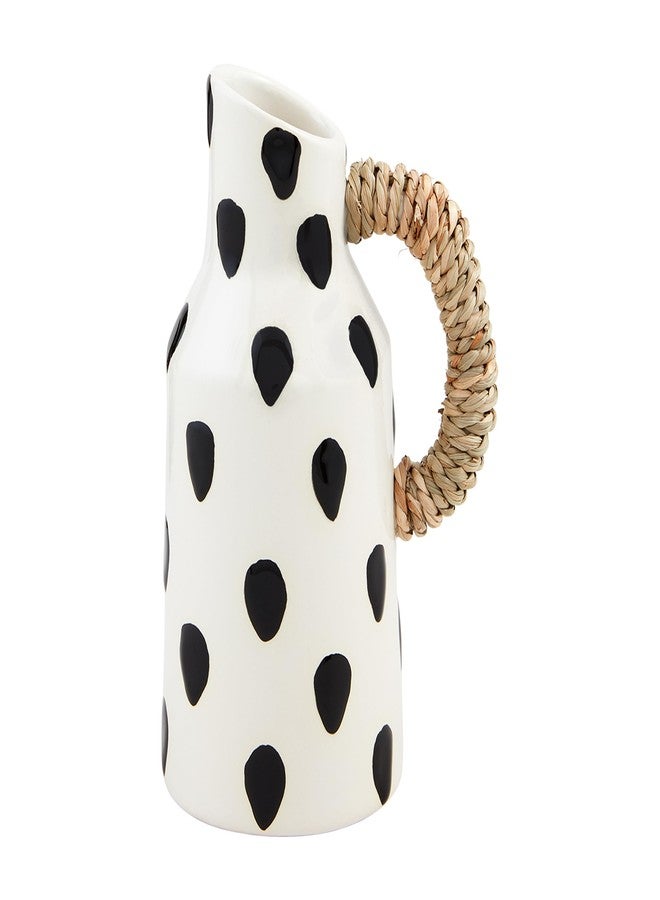 Mud Pie Small Patterned Bud Vase; 5 3/4" x 3"