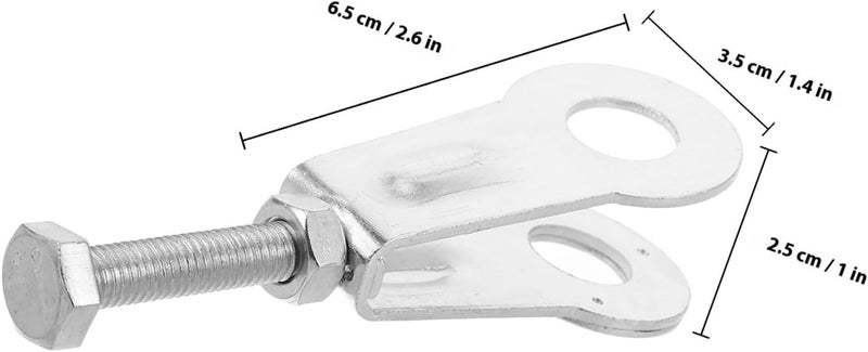 Garneck Motorcycle Chain Tensioner and Chain Adjuster Tool for Ybr125 2005-2014 Compatible with Dirt Bike and Atv Riding Safety - Image 2