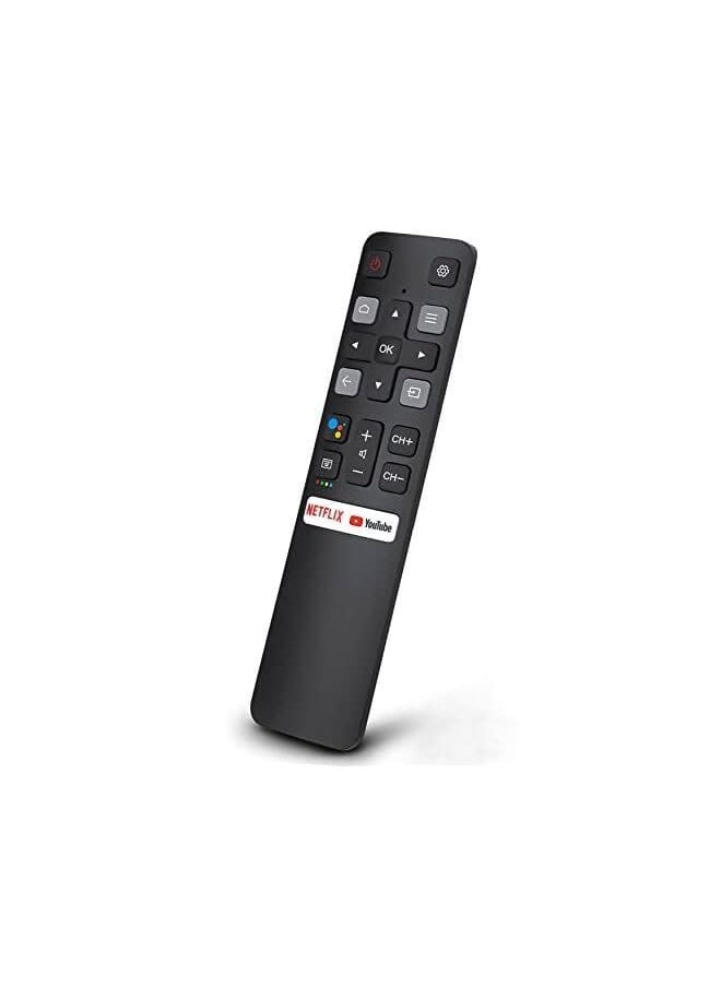 HuHa - Remote Control For Tcl Android Tv New Upgraded Replacement Rc802V For Tcl Tvs 40S330 32S330 40S334 32S334 70S430 32A325 32A323 65Q637 55S430 43S430 55Q637 43S434 75S434 32P30S - Image 1