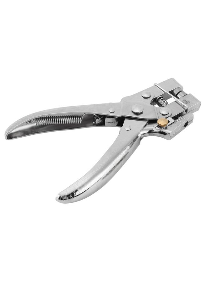 SYOSI Grommet Kit, Grommet Machine Hole Punch Plier with 100  Pieces  Grommets, Portable Manual Grommet Press Tool Handheld Grommet Hand Press Tool for Belts, Fabric, Saddles, Collars, Canvas, Tents  - Image 1