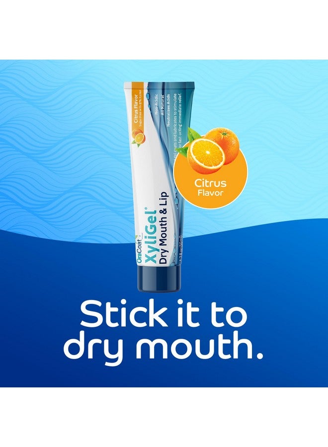 أوراكوت عبوة من 2 جل مرطب ومهدئ للفم الجاف من OraCoat XyliGel مع إكسيليتول، خالٍ من السكر، لعلاج جفاف الفم، يحفز إنتاج اللعاب، غير حمضي، للاستخدام في النهار والليل - Image 2