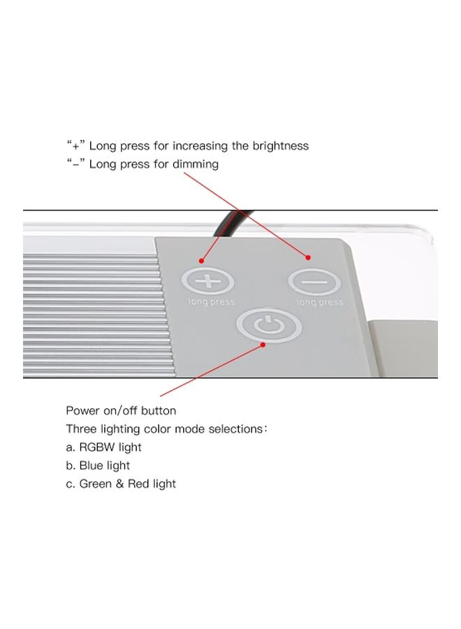 نيبمينينت مصباح LED لحوض الأسماك مع جهاز تحكم باللمس أخضر/أزرق - Image 2