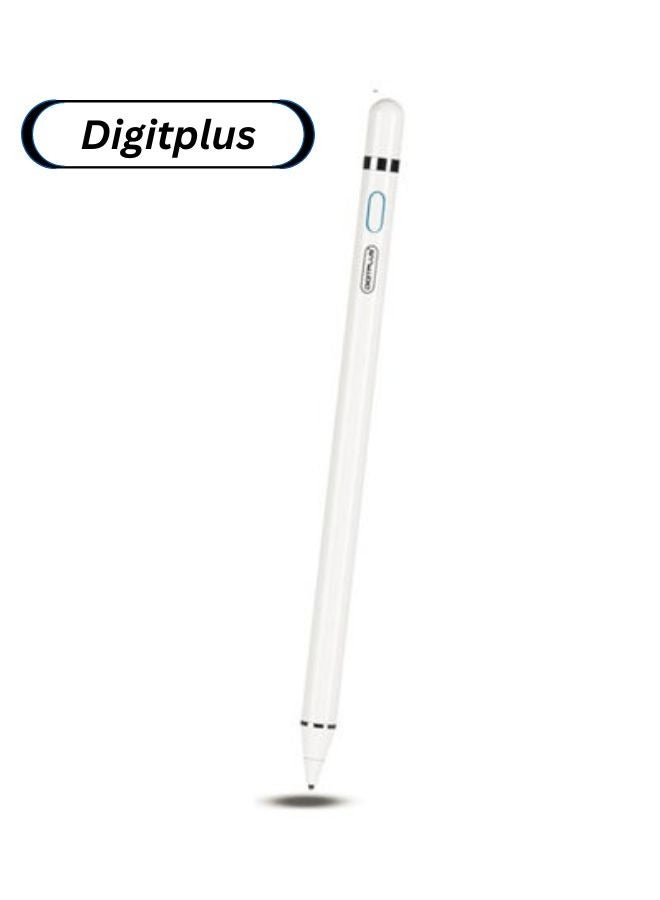 Digitplus Original Quality Universal High Tech Smart Stylus Pen For iPad pen/pencel Tab pen Mediapad pen White  - Image 1