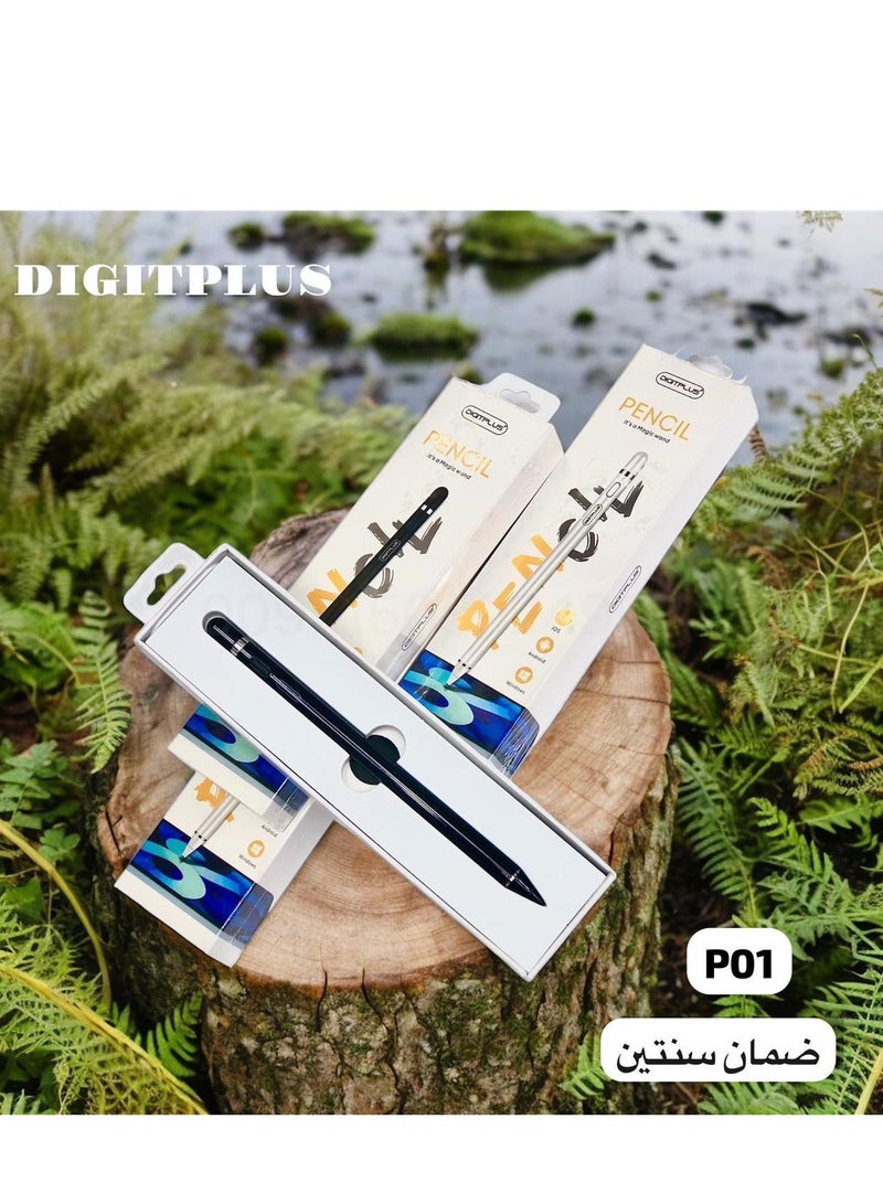 Digitplus Original Quality Universal High Tech Smart Stylus Pen For iPad pen/pencel Tab pen Mediapad pen White  - Image 4