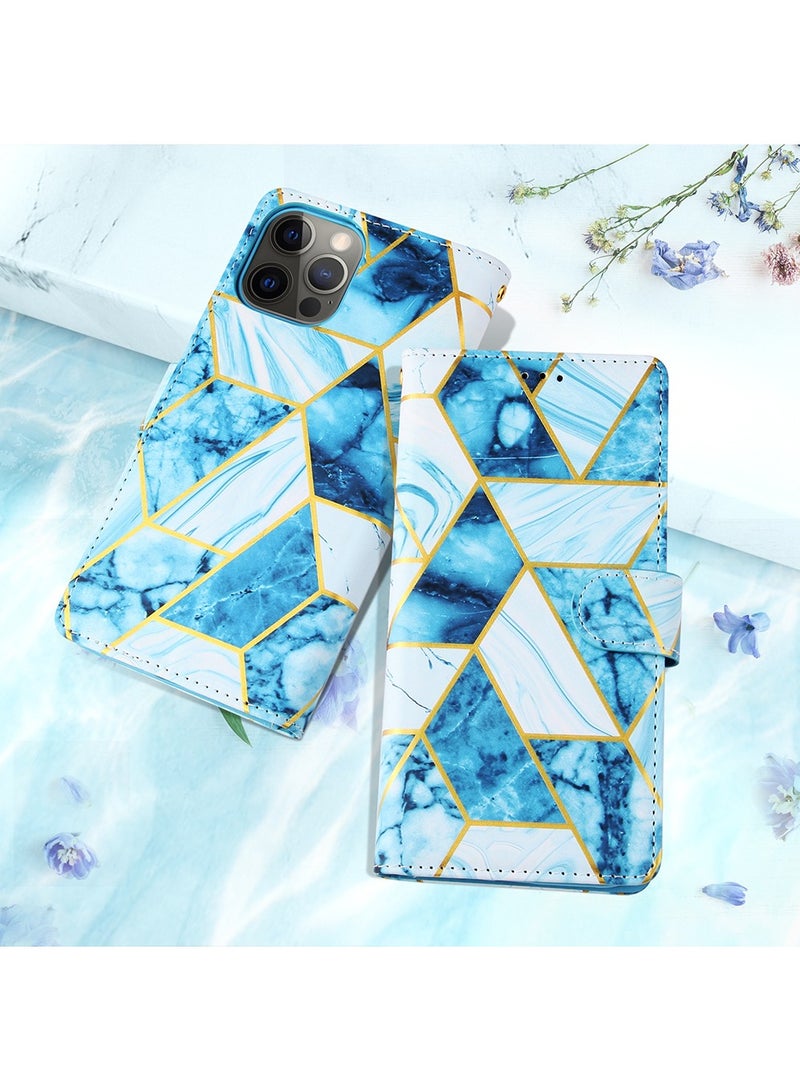 iPhone 15 Pro Leather Case Wallet Flip Cover Card Slots Magnetic Closure Stand Phone Holder Function Fold Shockproof Protective Full Protection Anti-drop Anti-scratch Accessory for iphone 15 Pro  - Image 5