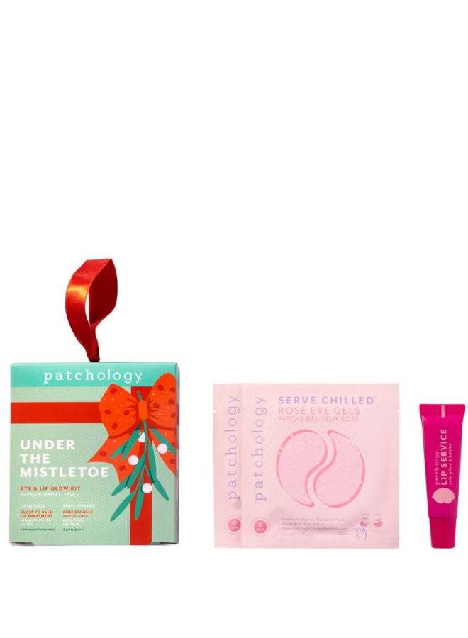 Patchology Under The Mistletoe Hydrating Eye Gels & Shine Lip Treatment - Image 1