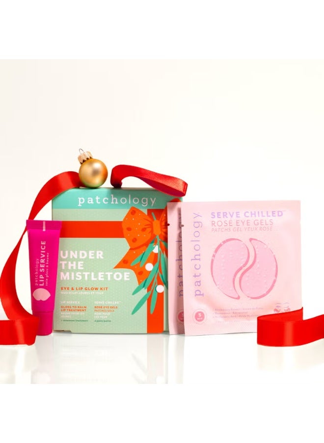 Patchology Under The Mistletoe Hydrating Eye Gels & Shine Lip Treatment - Image 2
