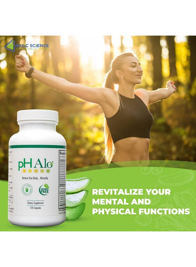 pHAlo pH Balance Supplement Pills - Magnesium, Bicarbonates Capsules for Alkaline Balance - Natural Treatment for Focus, pH Balance, Gut Health, Performance and Recovery - Image 3