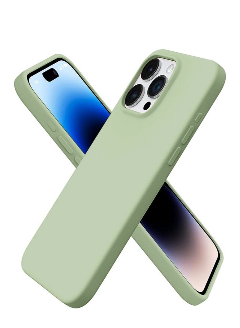 vesus iPhone 15 Pro Max Mobile Case Cover with Soft Liquid Silicone Protection Anti-Scratch Shockproof Accessories Slim Protective Back Cover with Comfortable Hold Touch Feeling and Anti-fingerprint - Image 1