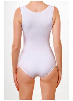 Selina Wear Women's Tank Body Suit - Seamless Neck Shaping - Bodysuit Shapewear, Seamless  - Image 2