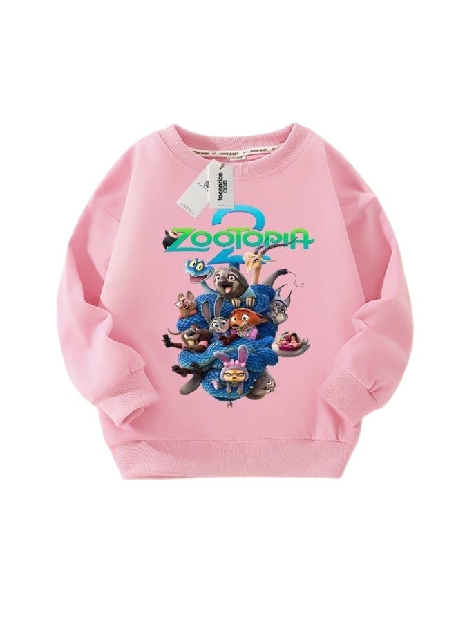 Zootopia Hoodie Unisex Shirt Hooded Sweater long Sleeve Stylish for Kids Children Boy Girls - Image 1
