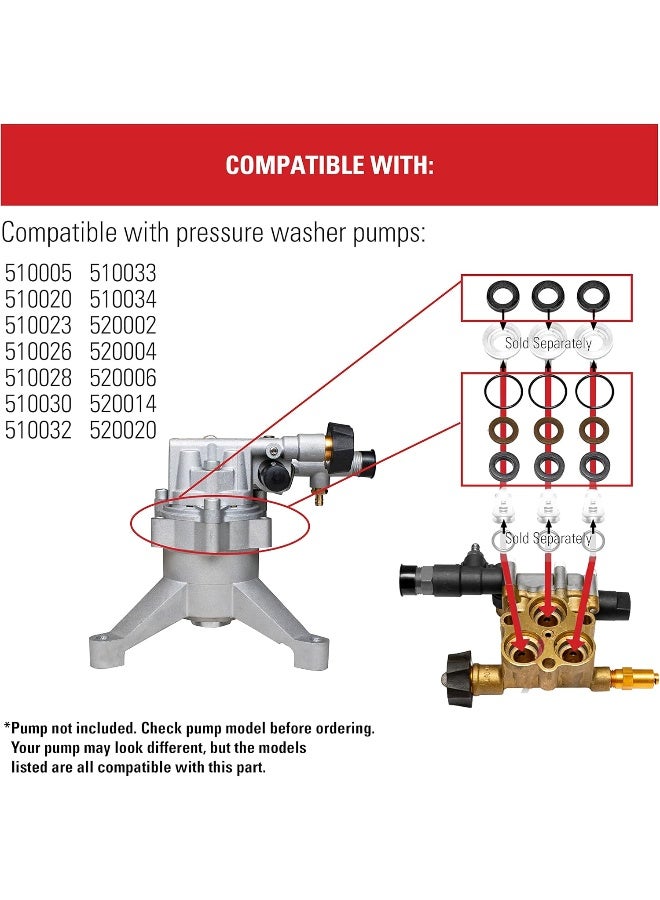 Simpson Cleaning 7106627 Replacement Water Seal Kit for Pressure Washer Pumps, Black - Image 3