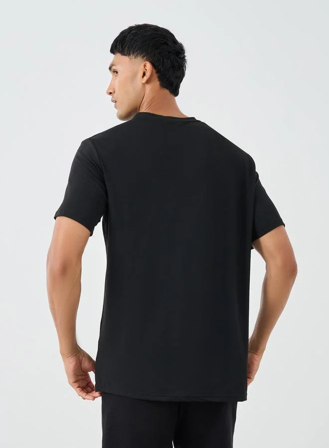 Take Two Take Two Graphic Print Round Neck Short Sleeve T-Shirt