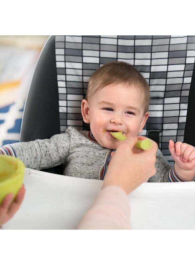 Olababy 3 Piece Parent Led and Baby Led Weaning First Feeding Set, Includes Training Spoon, Feeding Spoon and Steambowl - Image 3