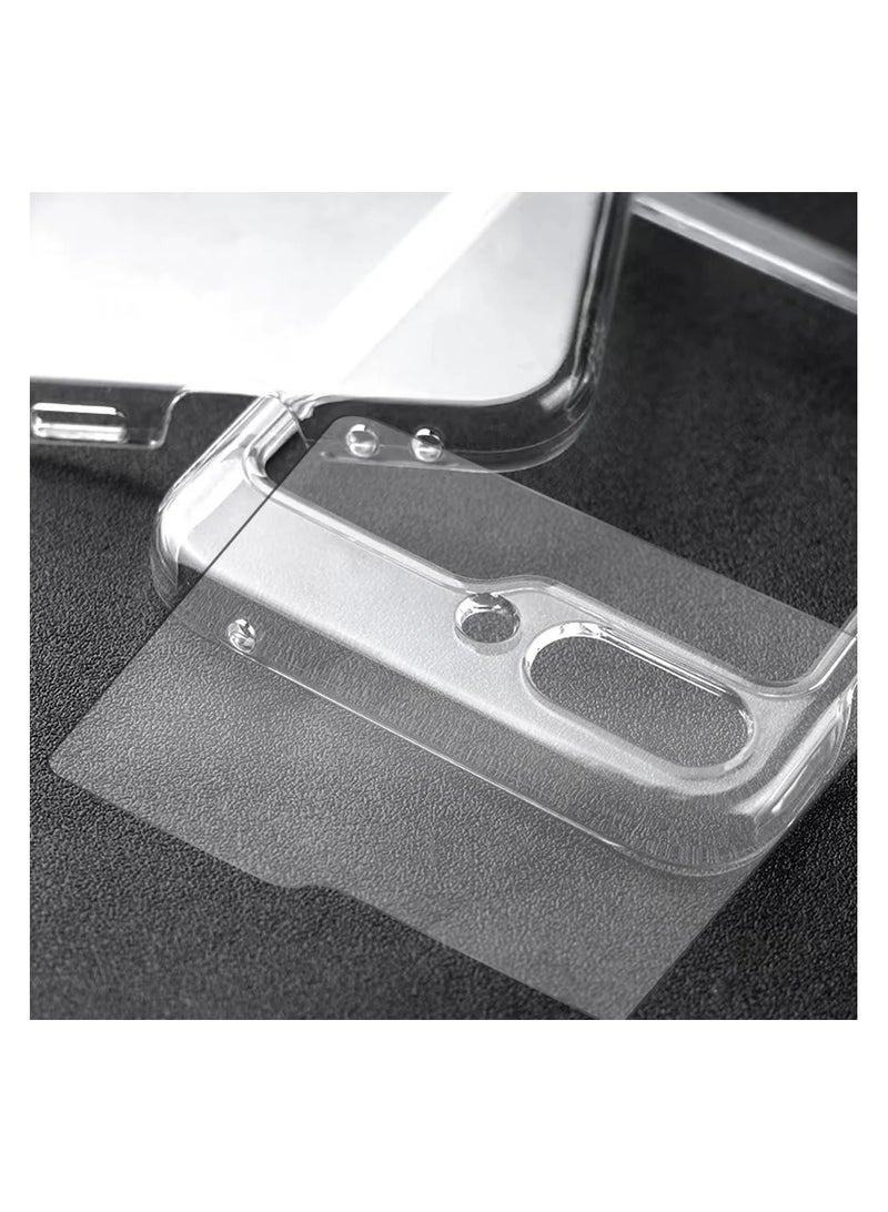 ماكس آند ماكس ماكس اند ماكس سامسونج Z FLIP 6 غطاء شفاف مع حزمة زجاجية - Image 3