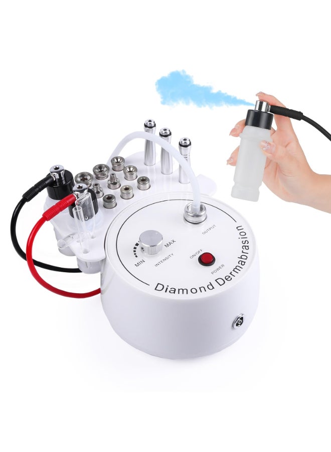 IeBilif Diamond Microdermabrasion Dermabrasion Machine Professional for Blackhead Removal 3 in 1 Diamond Microdermabrasion Machine with Vacuum Spray Home Use Facial Skin Care Dermabrasion Kit - Image 2