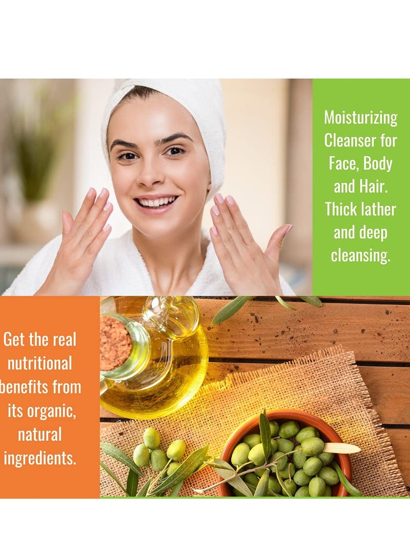 Generic Odorless Handmade 100% Pure Natural and Vegan Moisturizing Olive Oil Nabulsi Bar Soap Suitable For Bath, Body, Face, Hands and Hair Free Of Fragrance  - Image 4