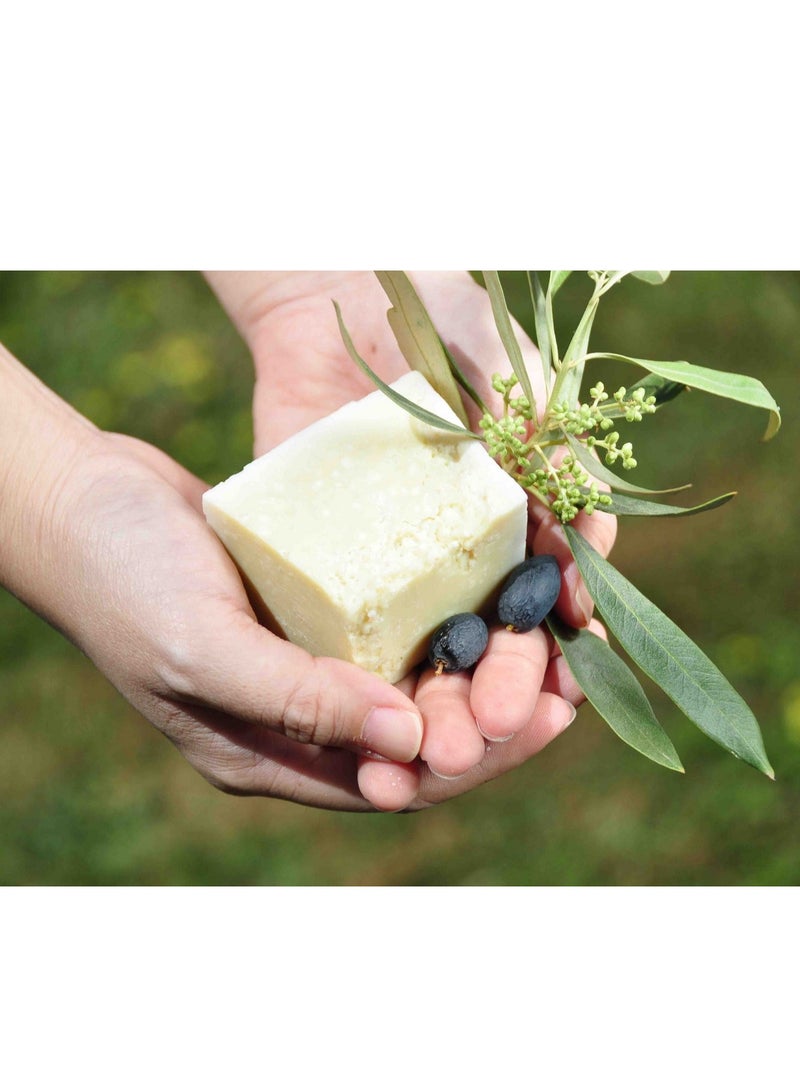 Generic Odorless Handmade 100% Pure Natural and Vegan Moisturizing Olive Oil Nabulsi Bar Soap Suitable For Bath, Body, Face, Hands and Hair Free Of Fragrance  - Image 3