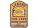 WinCraft WinCraft NBA Los Angeles Lakers 38393012 Wood Sign, 11" x 17", Black - Image 2
