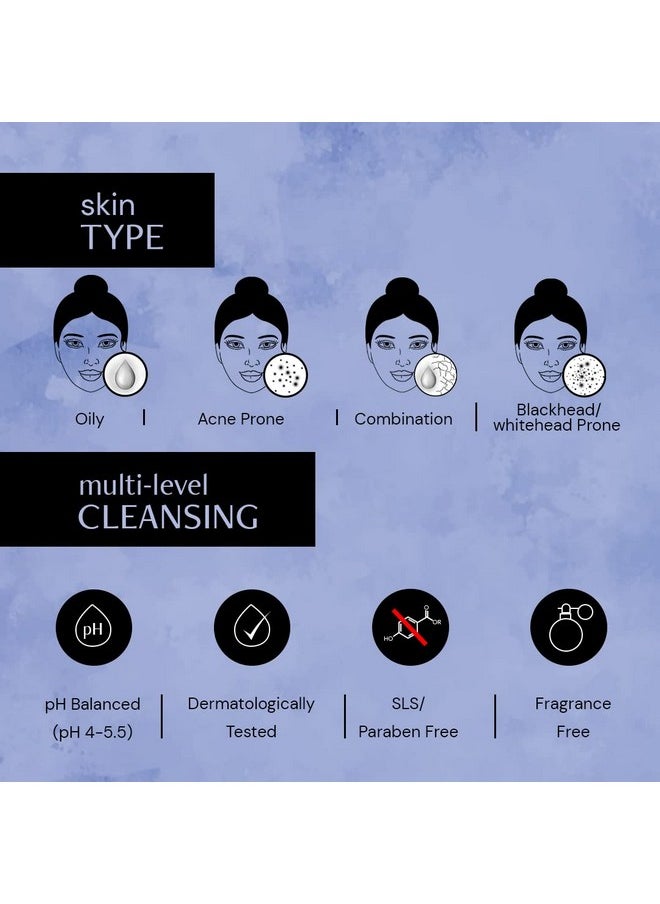 Deconstruct Deconstruct Salicylic Acid Oil Control Face Wash | 0.5% Salicylic Acid + 1% Niacinamide | For Oily, Acne & Pimple Prone Skin | Acne Reducing Face Wash | Oil Control | 100ml  - Image 5