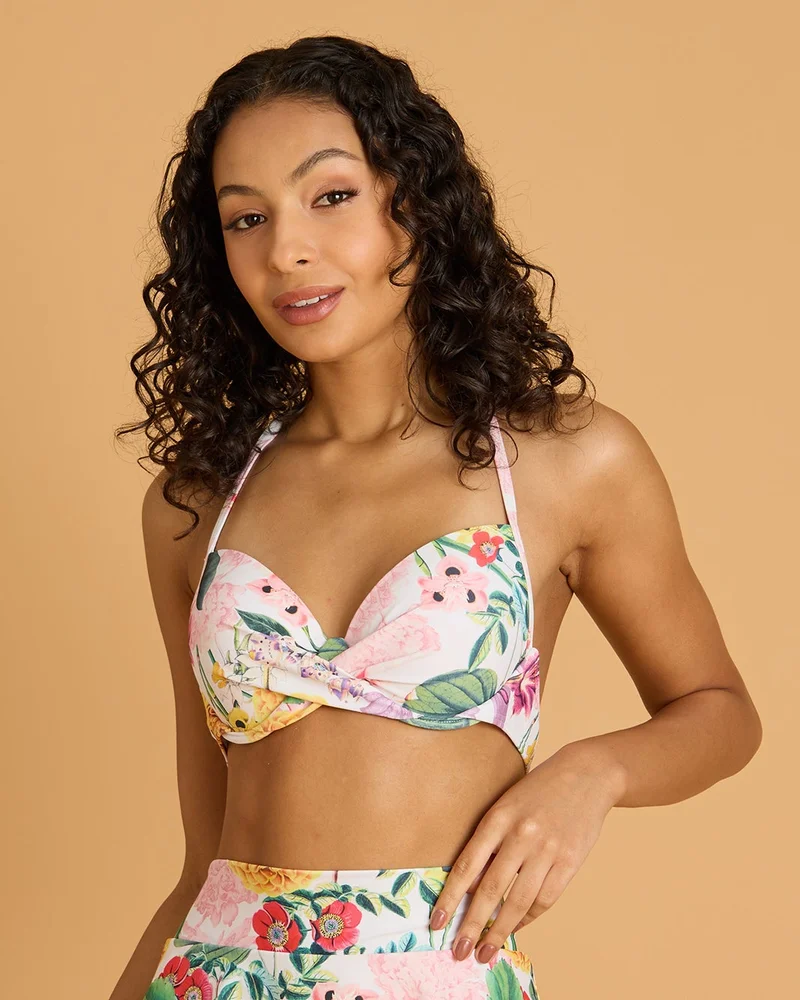 REDTAG Women Multicolor Printed Swim Set