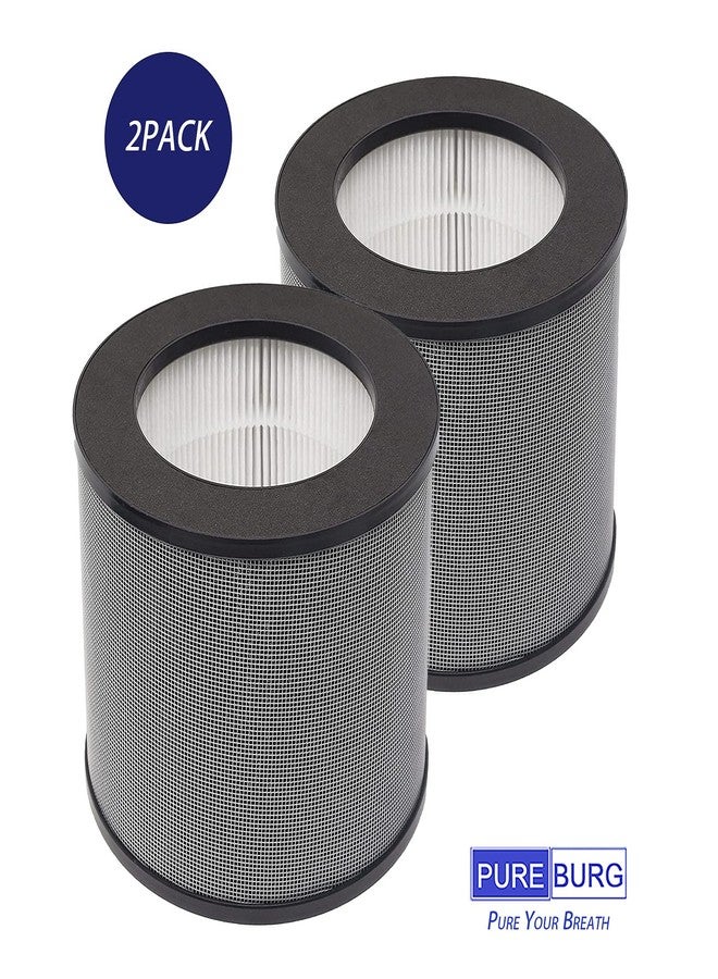 PUREBURG فلاتر بديلة من بيوربيرغ HSE600 متوافقة مع جهاز تنقية الهواء هاثا سبيس هارموني 600 بتقنية HEPA، عبوة من قطعتين، فلتر H13 حقيقي بتقنية HEPA، ترشيح رباعي المراحل، كربون نشط، تنقية هواء 2 في 1 - Image 4