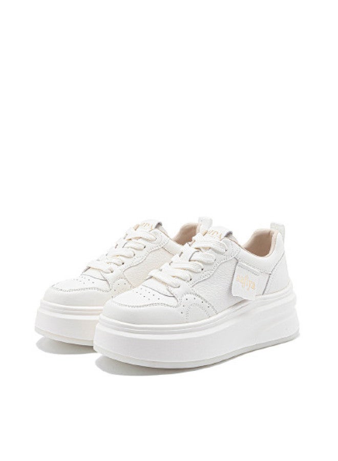 SAFIYA Cm Height】saturday's Women's Canvas Shoes 2025 Spring New Versatile Chunky Sole Sneakers - Image 1