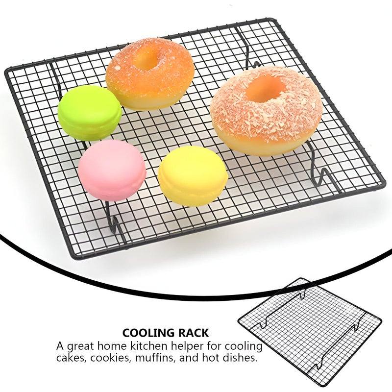 Baking Rack - Nonstick Cooling Tray 40.5 X 25.5cm, Ideal for Cookies, Cakes, and Bread - Essential Kitchen Accessory for Perfectly Baked Goods (1 PCS) - Image 2