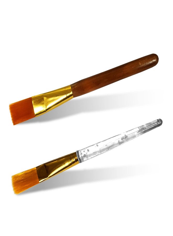 Utkarsh Combo of Facial Mask,face Pack Transparent And Wooden Handle Soft Brush - Image 1