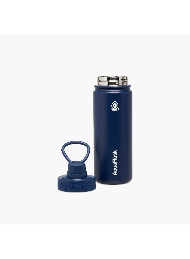 LIFESTYLE Navy Stainless Steel Water Bottle for Men - Image 3